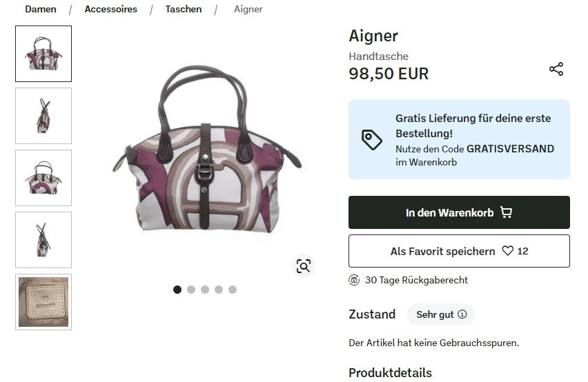 Сумка Aigner Carina Piccolina 2011