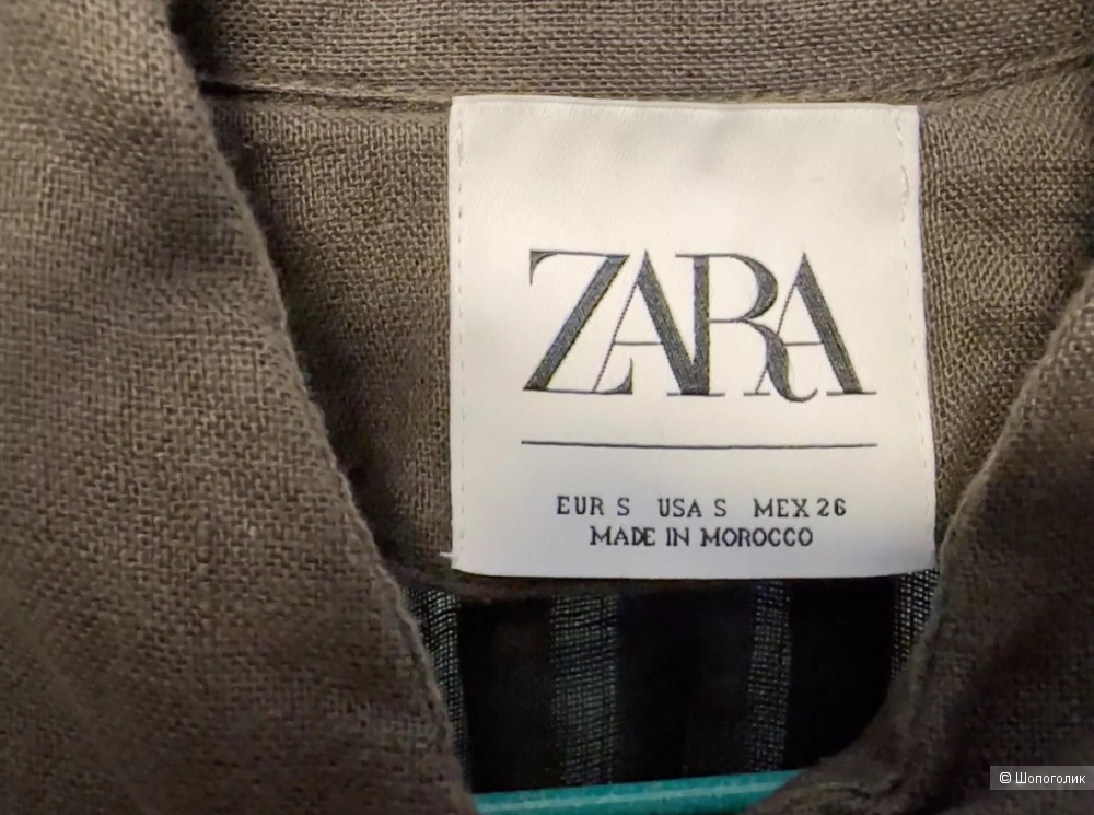 Плащ zara s (oversized)