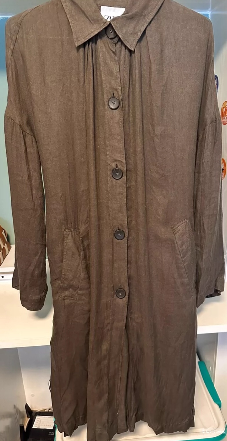 Плащ zara s (oversized)
