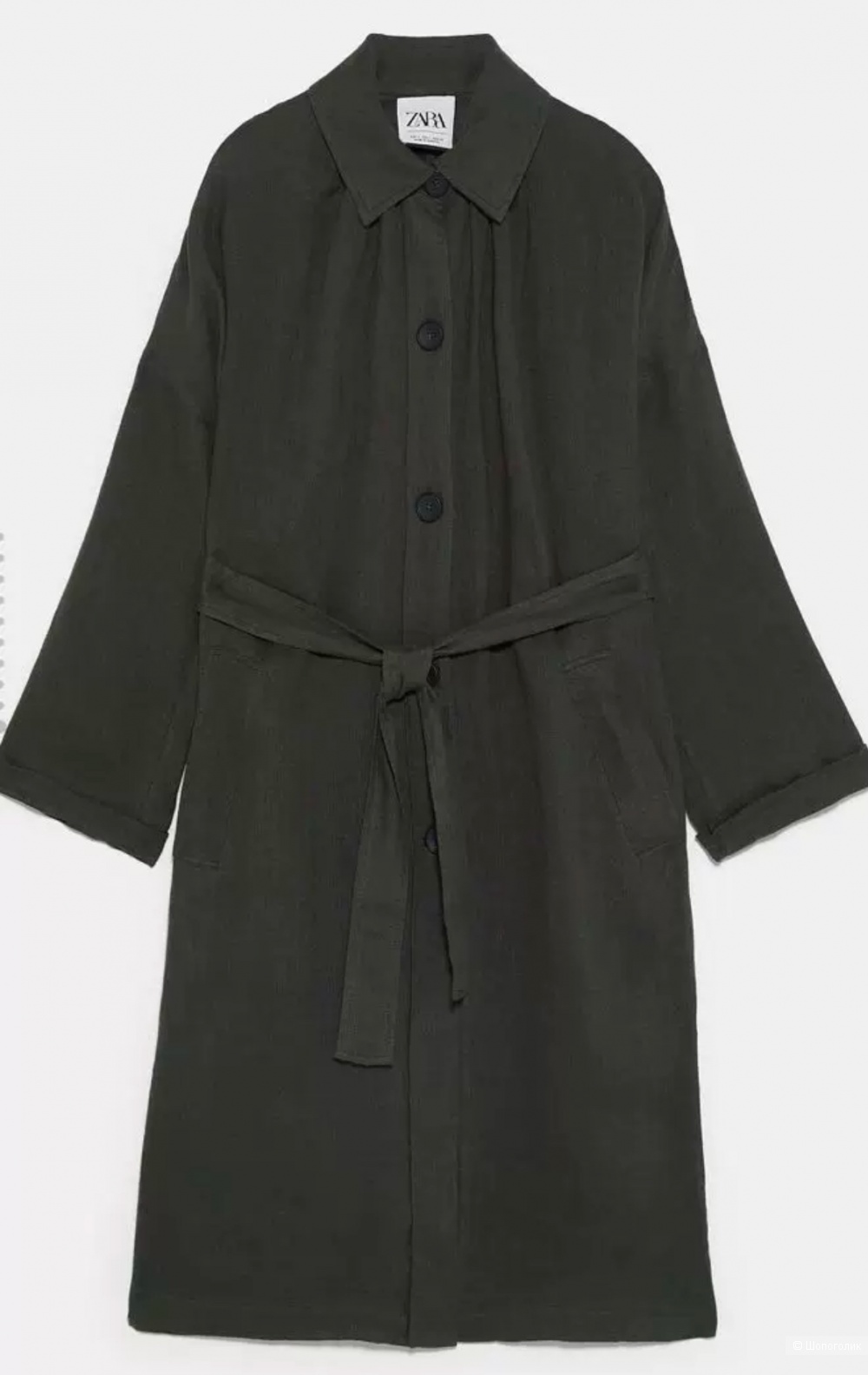 Плащ zara s (oversized)