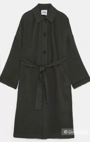 Плащ zara s (oversized)