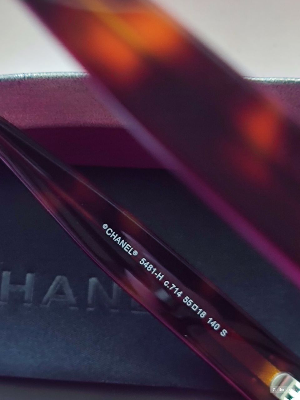 Солнцезащитные очки CHANEL 5481 H, размер 55 18 140