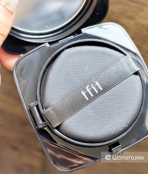 Кушон с эффектом сияния кожи TFIT Layering Fit Glow Cushion EX 12 гр*2 с запасным блоком
