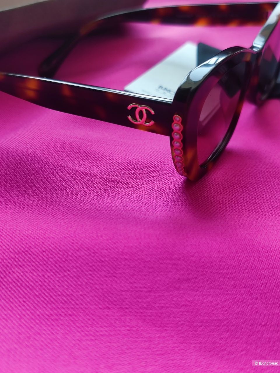 Солнцезащитные очки CHANEL 5481 H, размер 55 18 140