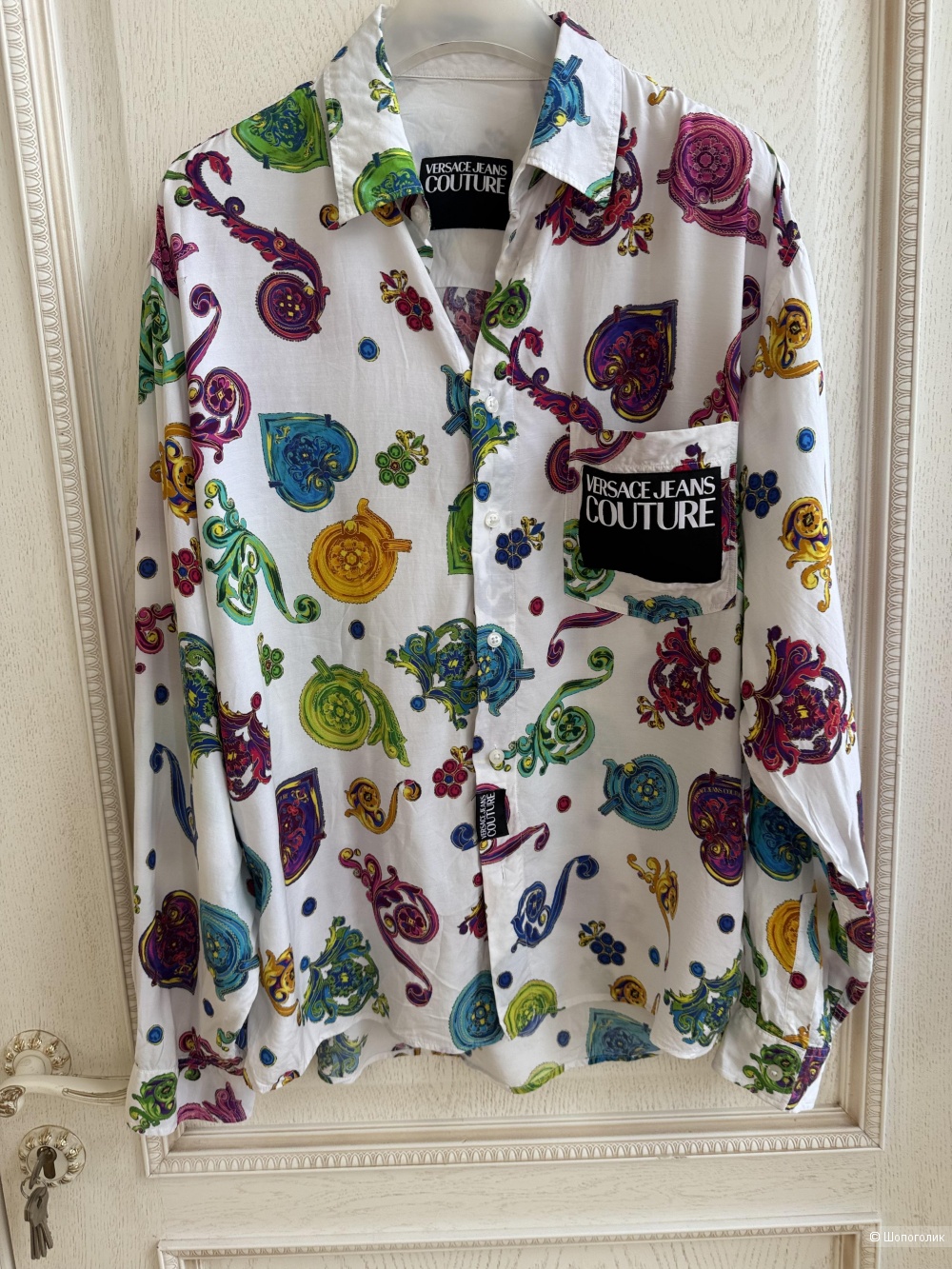 Рубашка Versace размер 50