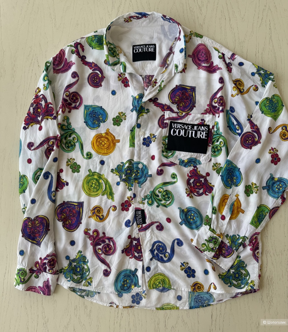 Рубашка Versace размер 50