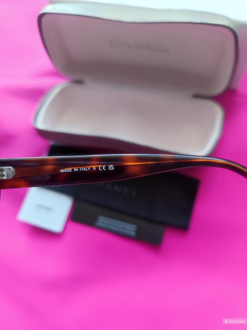 Солнцезащитные очки CHANEL 5481 H, размер 55 18 140