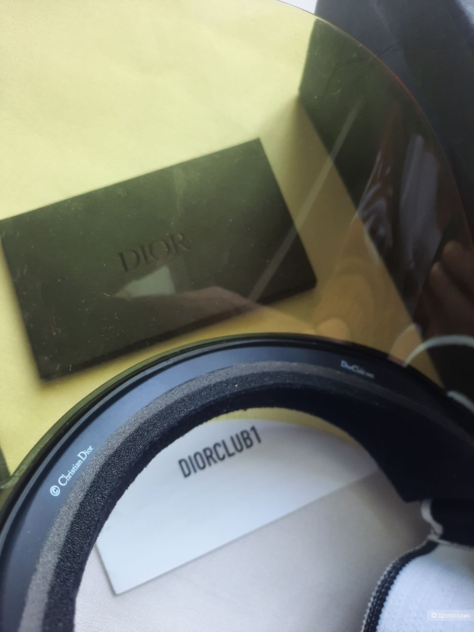 Солнцезащитный козырек очки Dior