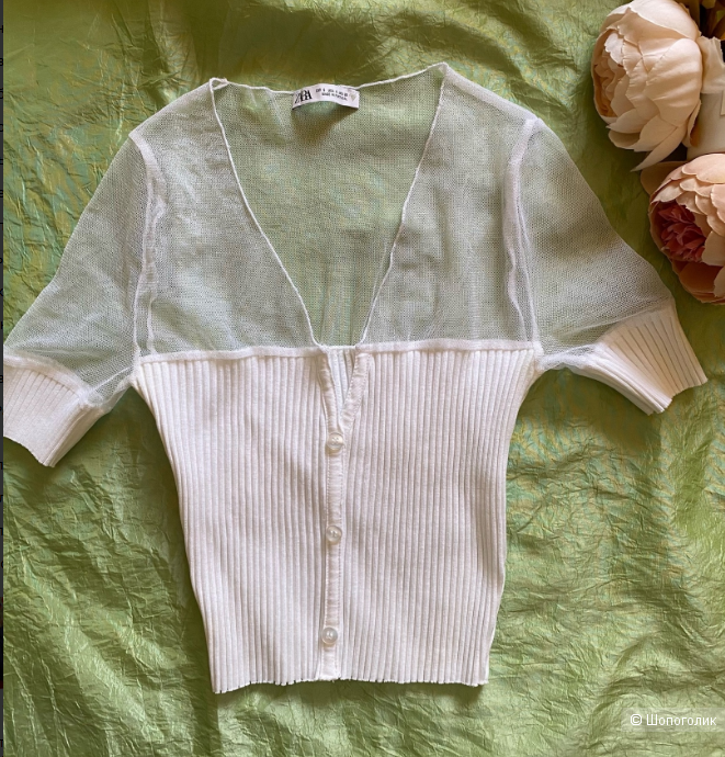 Zara топ XS-S