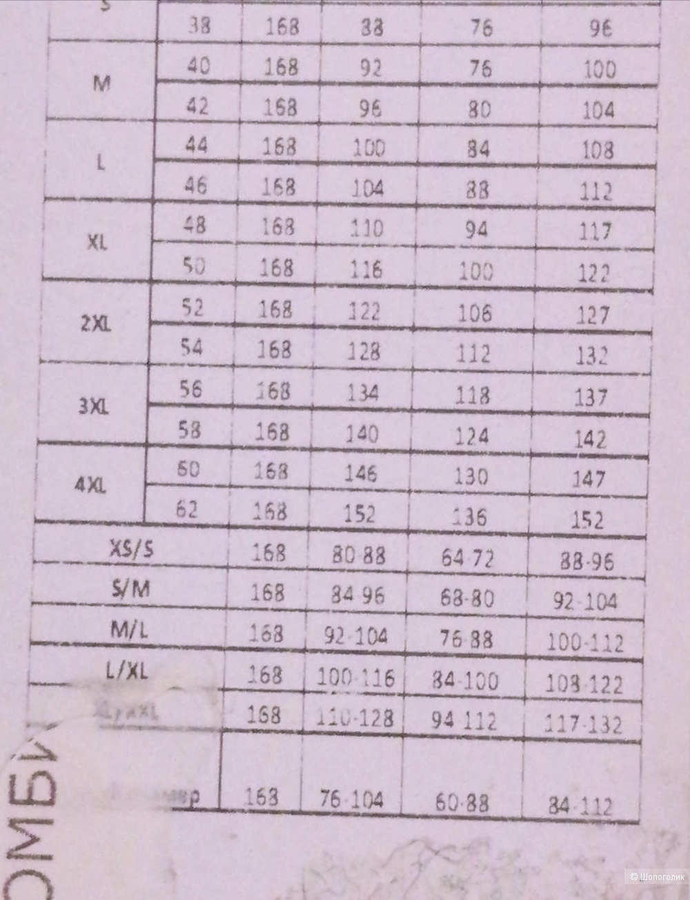 Комбинезон джинсовый HM L