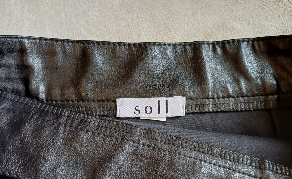 Юбка миди кожаная Soll, S