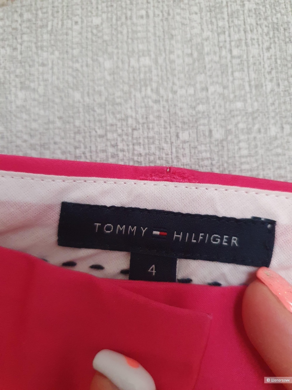 Укороченные брюки Tommy Hilfiger 42-44 размер