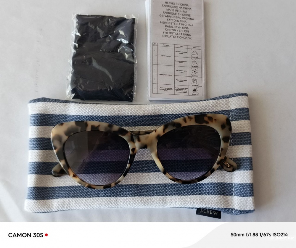 Солнцезащитные очки J.CREW