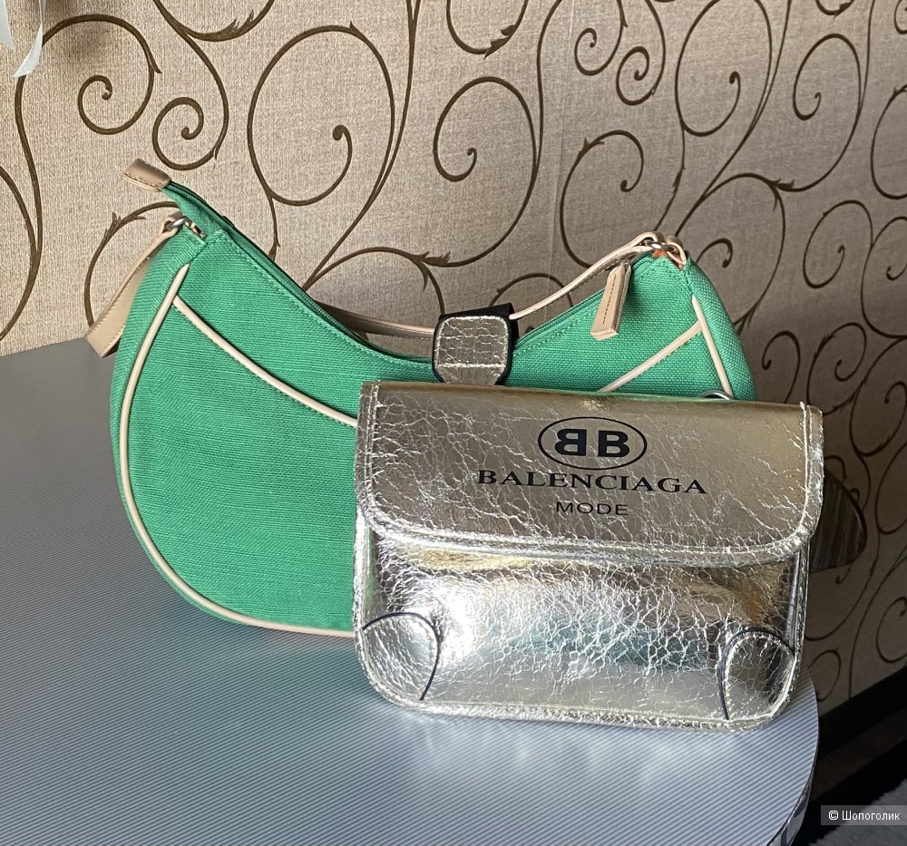 Сет Сумочек Etienne Aigner канвас и BALENCIAGA