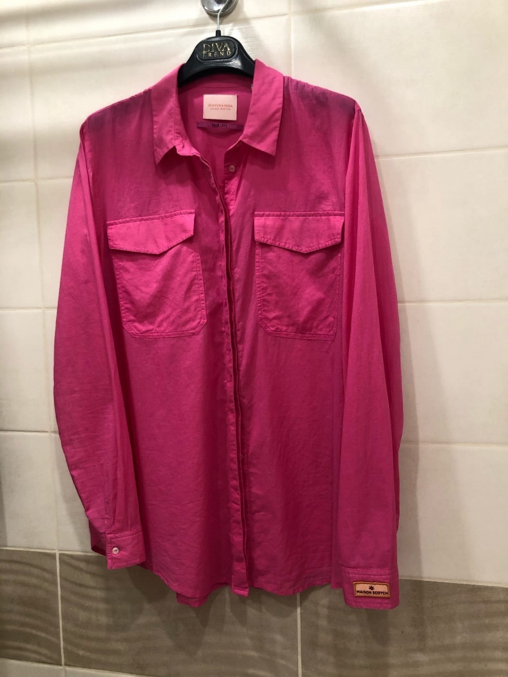 Рубашка Scotch and Soda (Maison Scotch) Размер S-L.