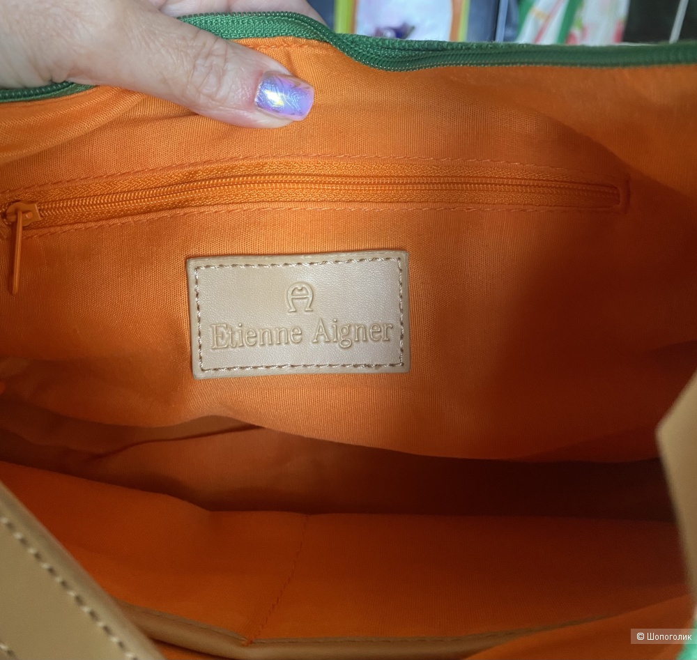 Сет Сумочек Etienne Aigner канвас и BALENCIAGA