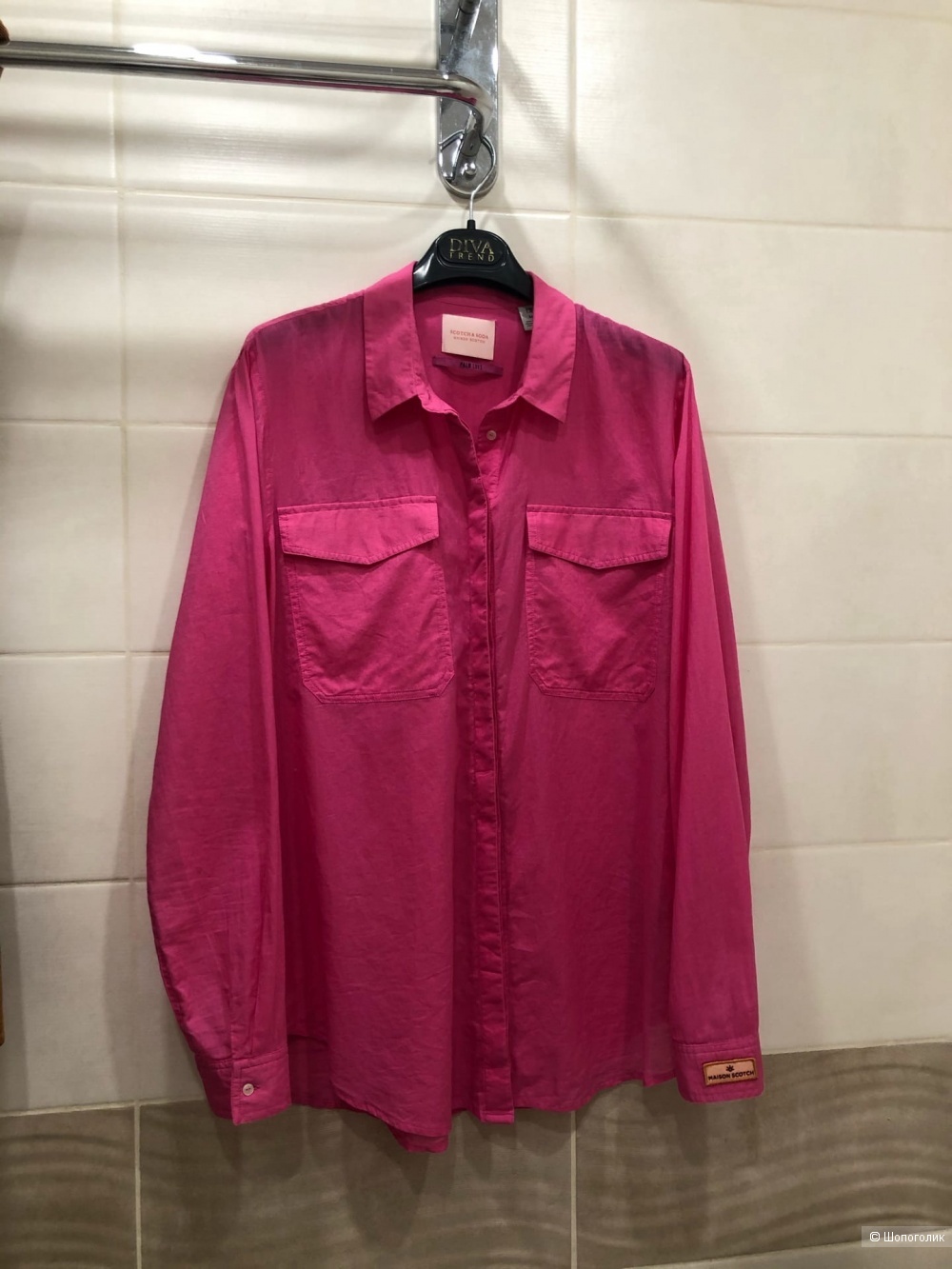 Рубашка Scotch and Soda (Maison Scotch) Размер S-L.