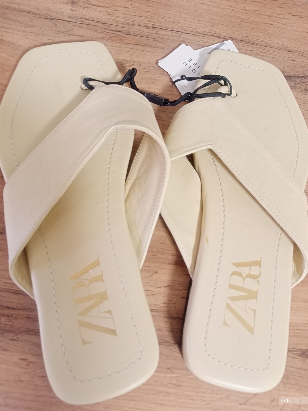 Zara шлепанцы 37 размер