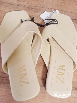 Zara шлепанцы 37 размер