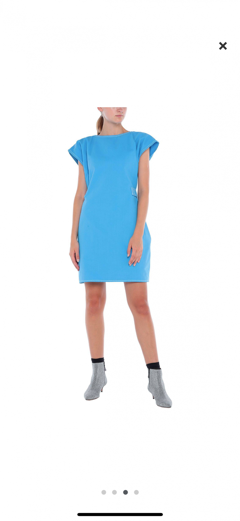 Платье, MM6 Maison Margiela, 38 IT, оверсайз