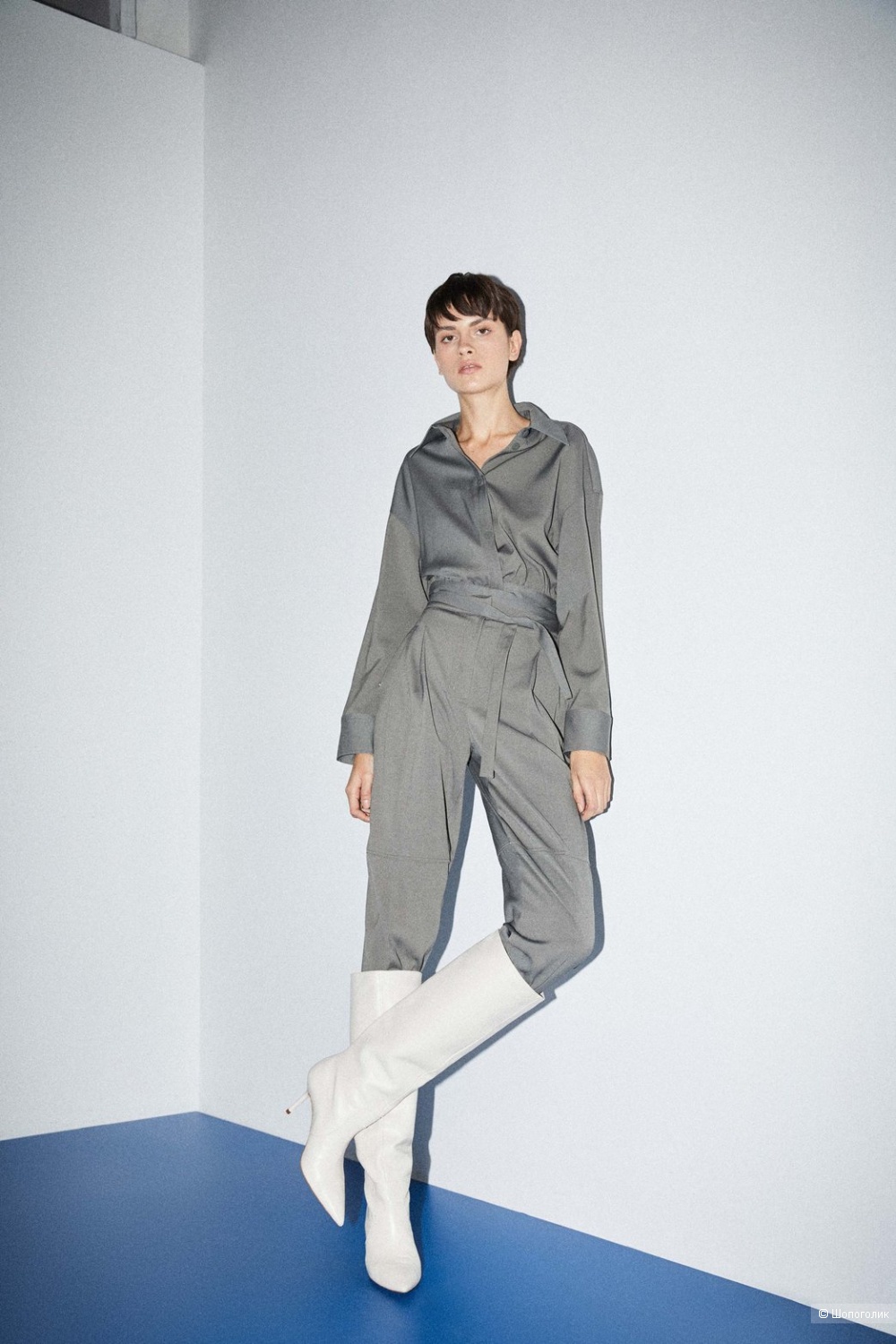 Костюм LIME (брюки и рубашка, р-р XS)