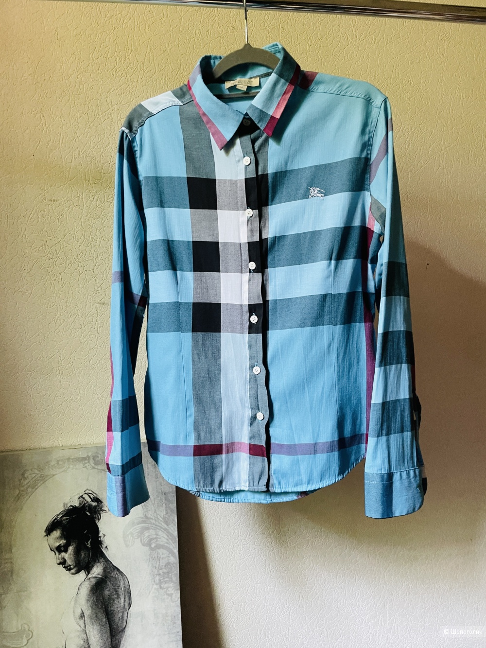 Рубашка Burberry, размер S-M