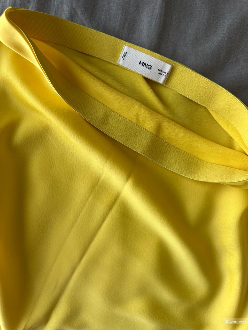 Юбка Mango Satin Midi Slip Skirt, р-р XS