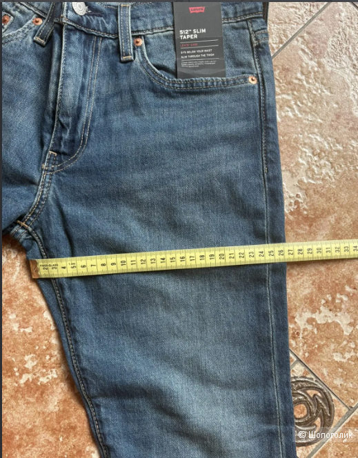 Джинсы муж Levi's 512™ Slim Taper 29*30
