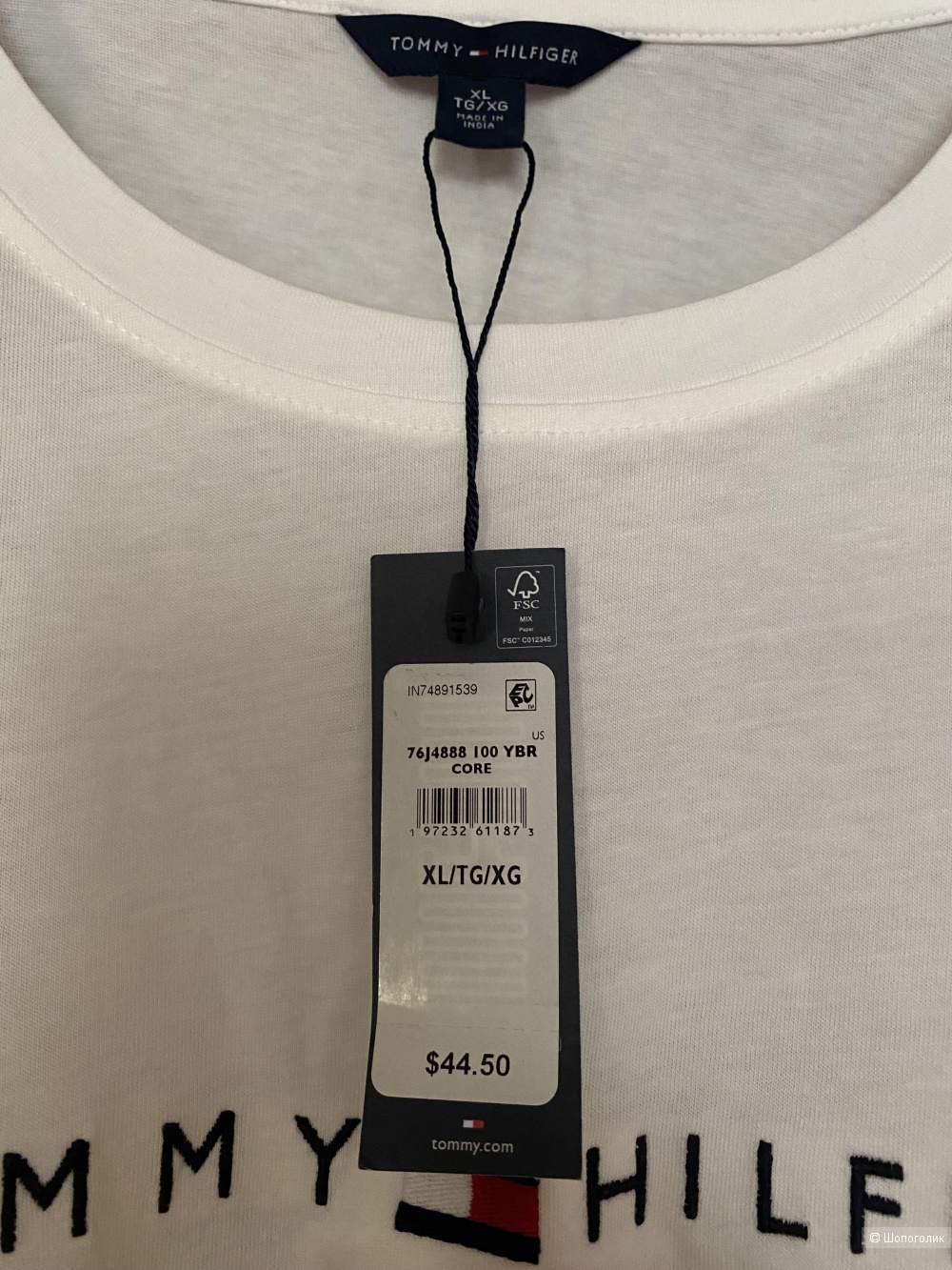 Tommy Hilfiger футболка XL