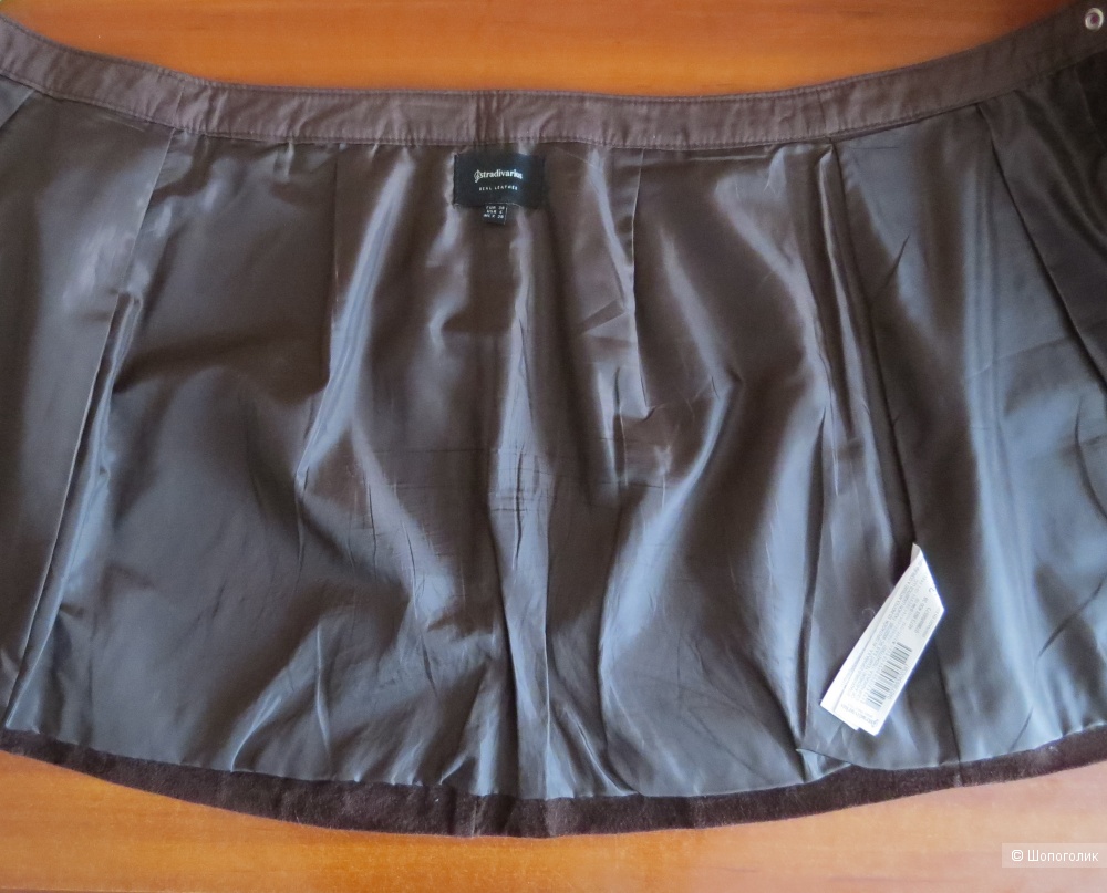 Юбка из натуральной замши EUR 38