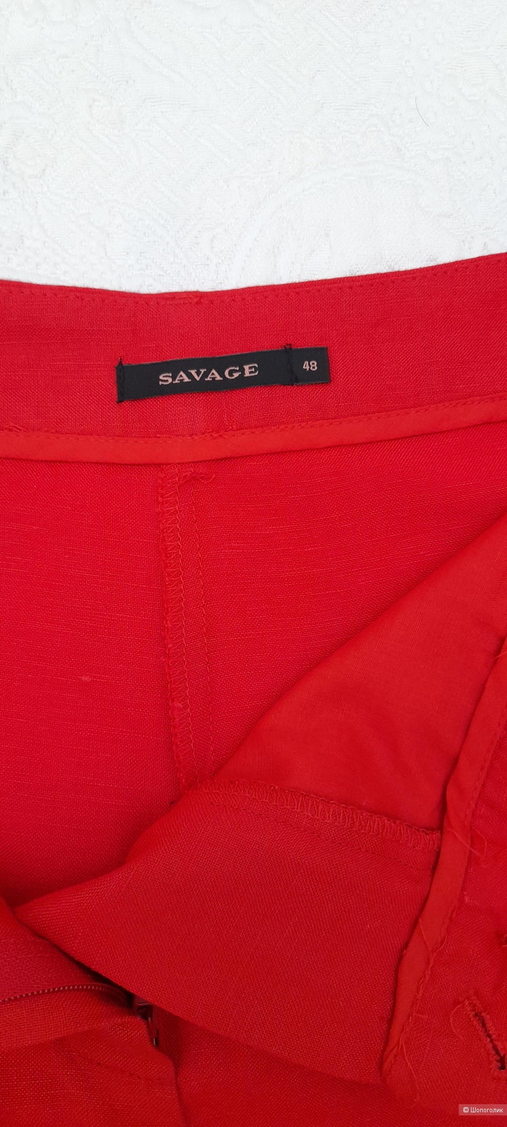Шорты лен бермуды 46 размер Savage