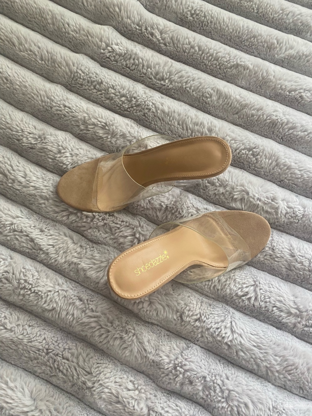 Прозрачные босоножки ShoeDazzle.Размер US 9.5,UK 7.