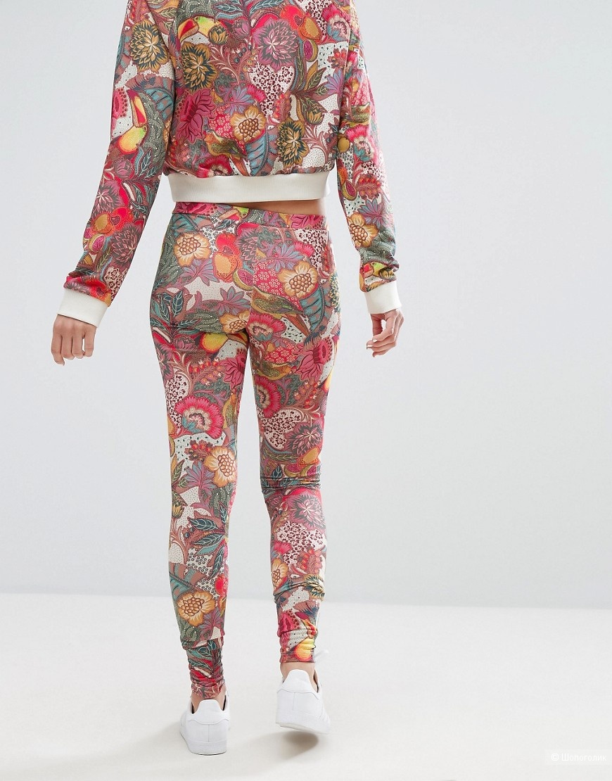 Леггинсы Adidas Farm Bright Floral Print, р-р XS