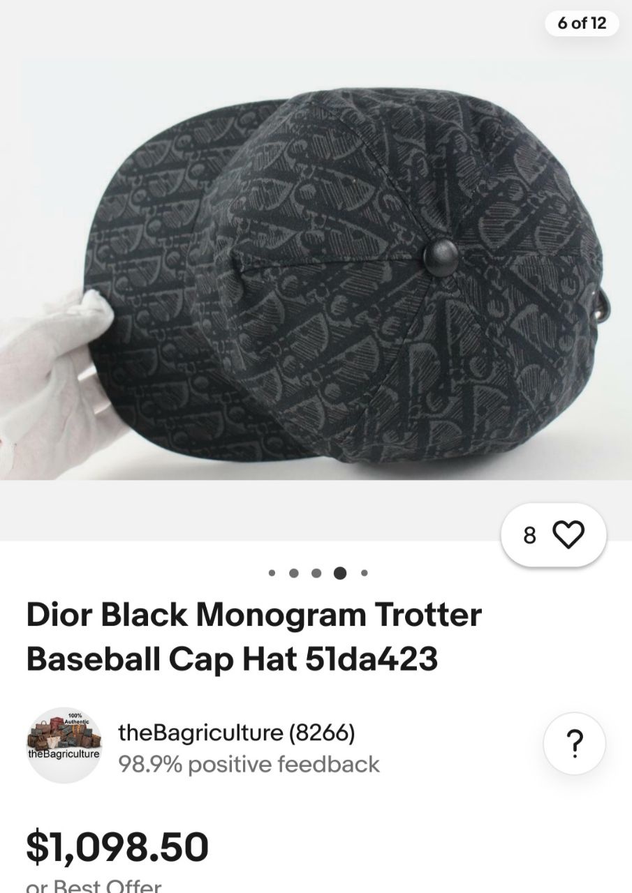 Кепка Dior, размер универсальный