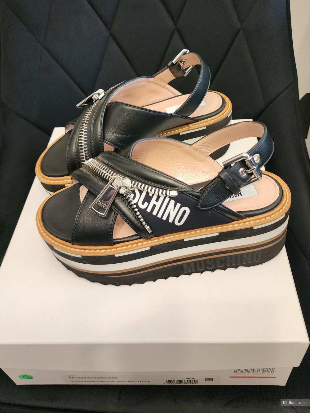 Босоножки Moschino Couture!р.35