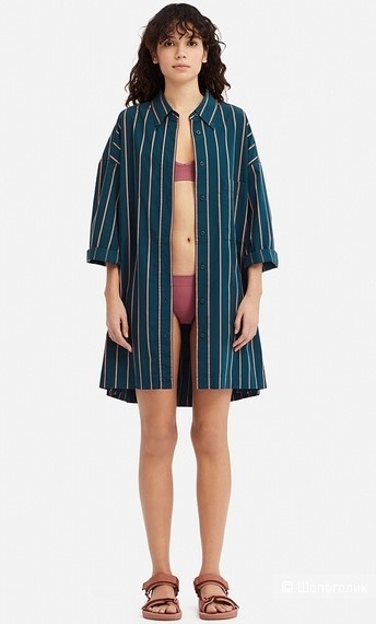 Платье/пляжная накидка uniqlo s