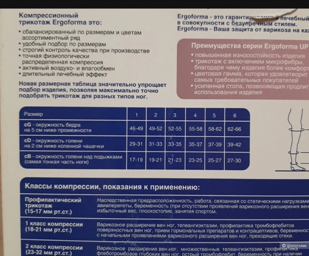Компрессионные чулки