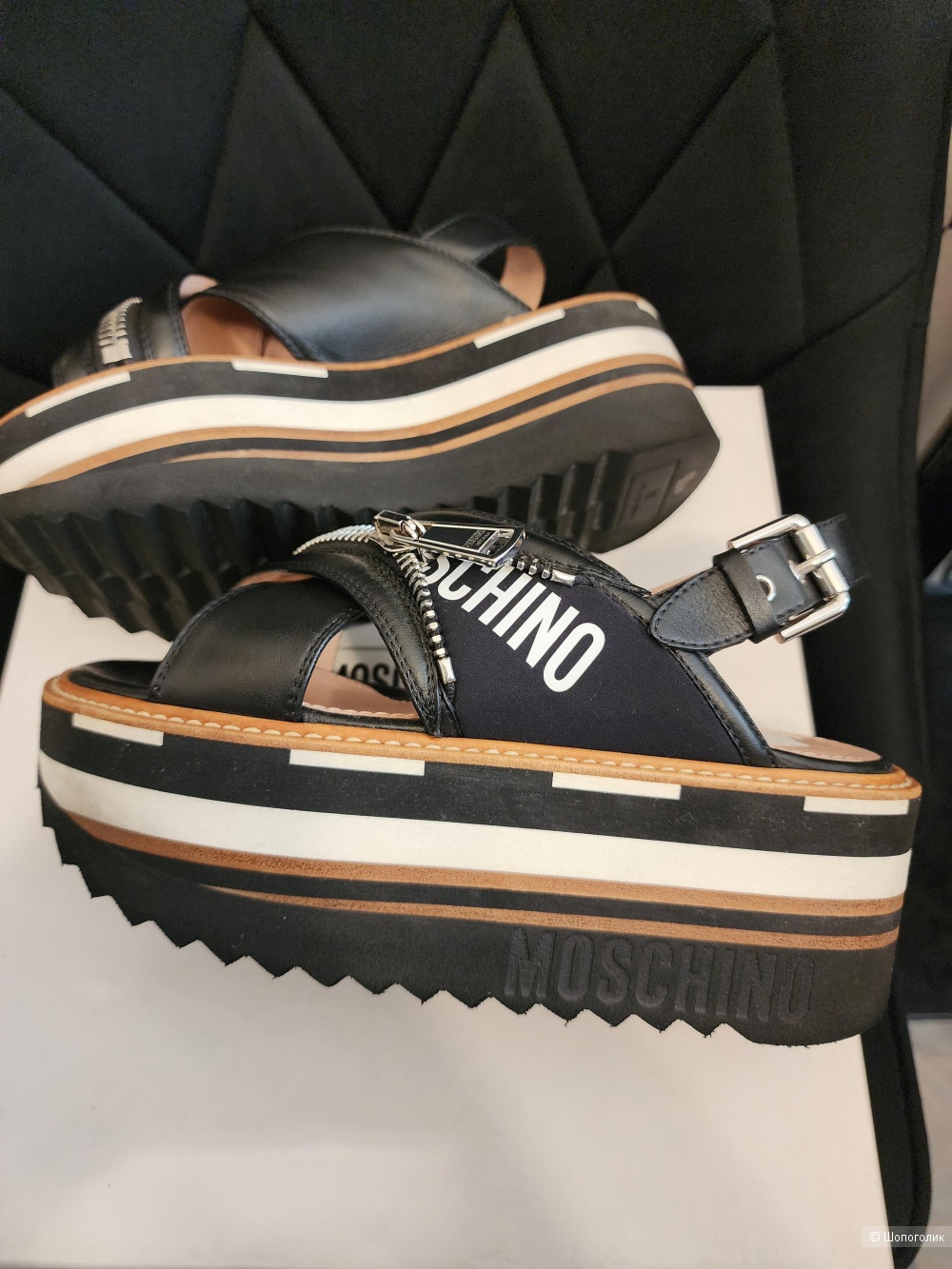 Босоножки Moschino Couture!р.35