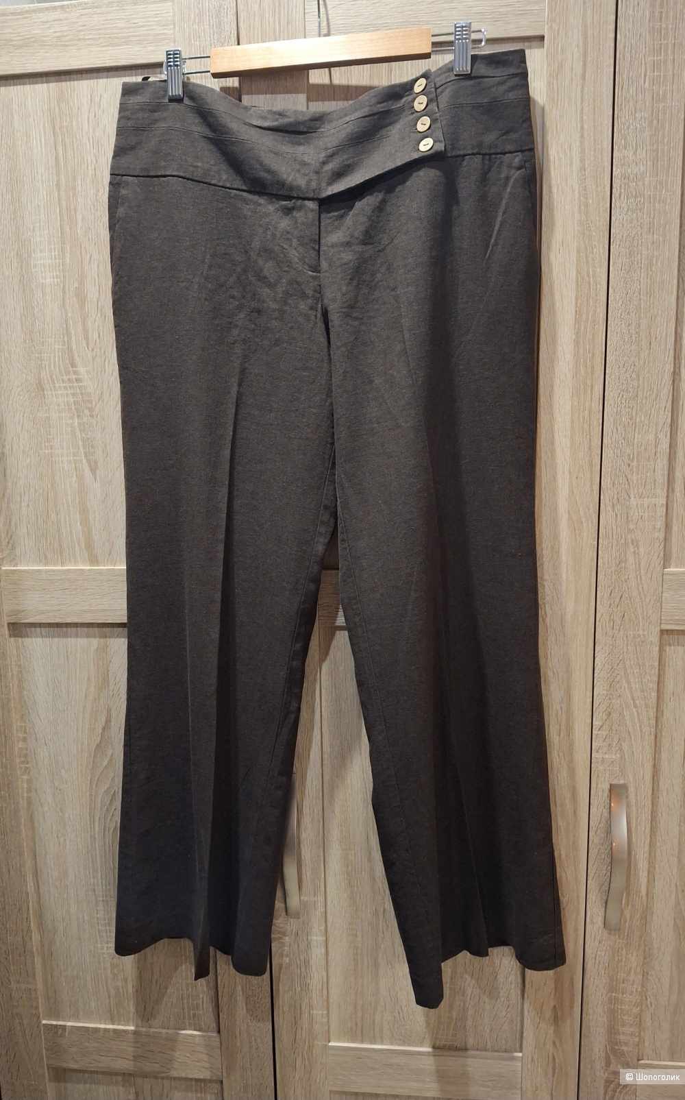 Льняные брюки New Look/48-50