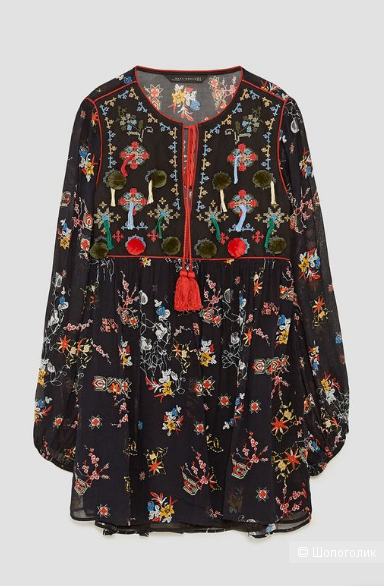 Платье туника Zara 44-48