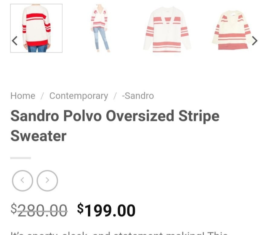 Свитер Sandro, размер М