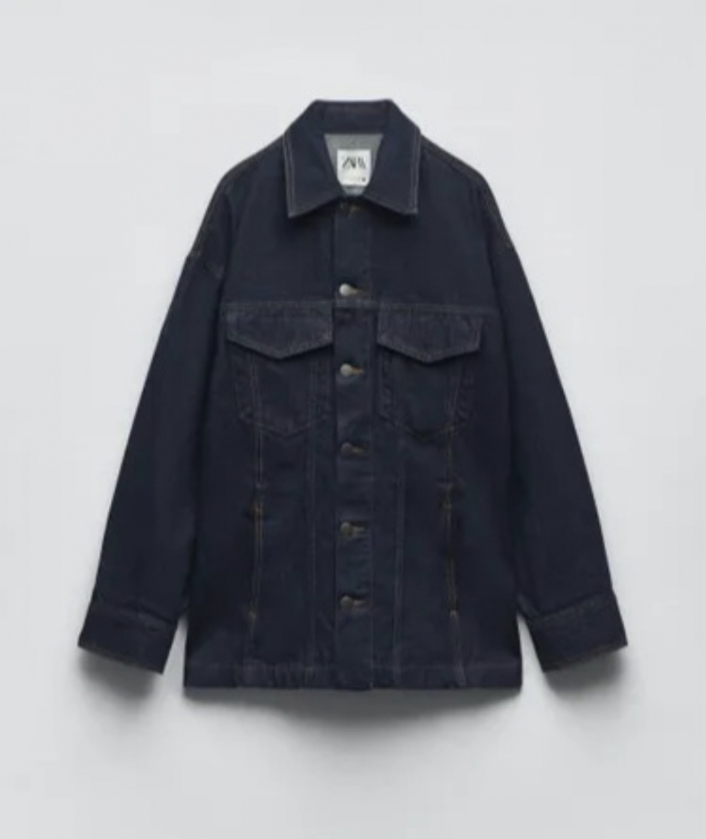 Джинсовая куртка zara 42-44-46