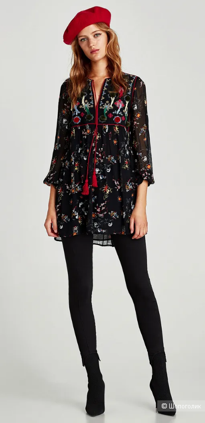 Платье туника Zara 44-48