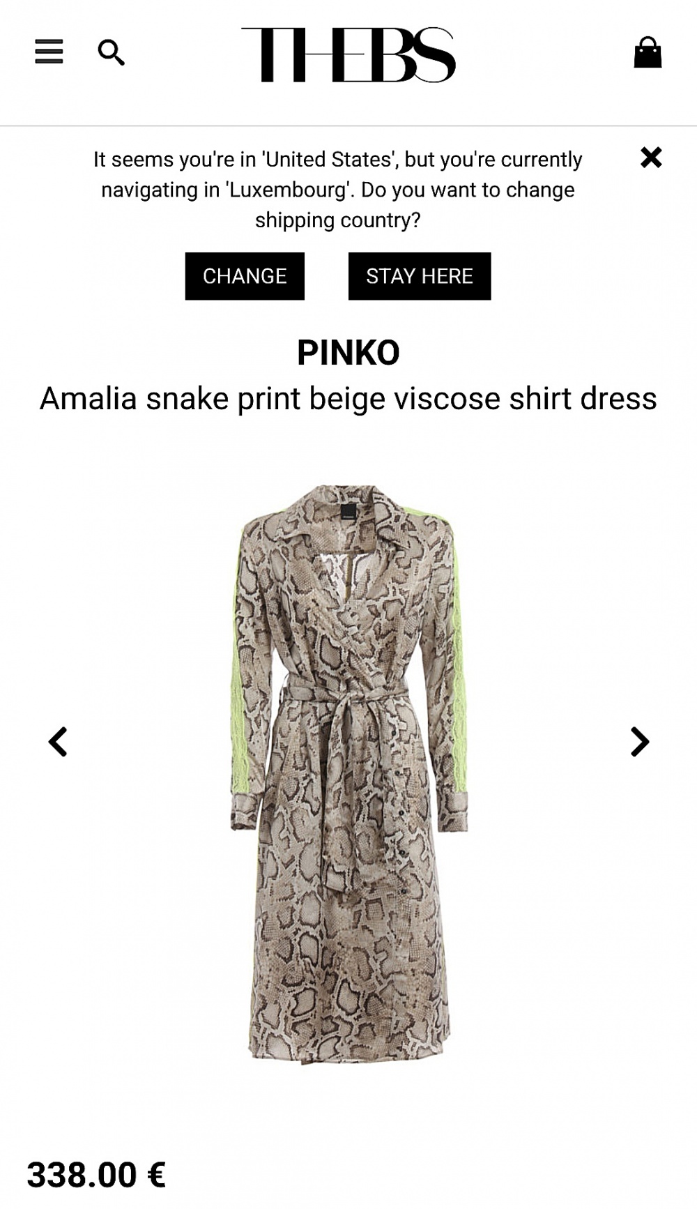 Платье Pinko, размер it 40(42-44)