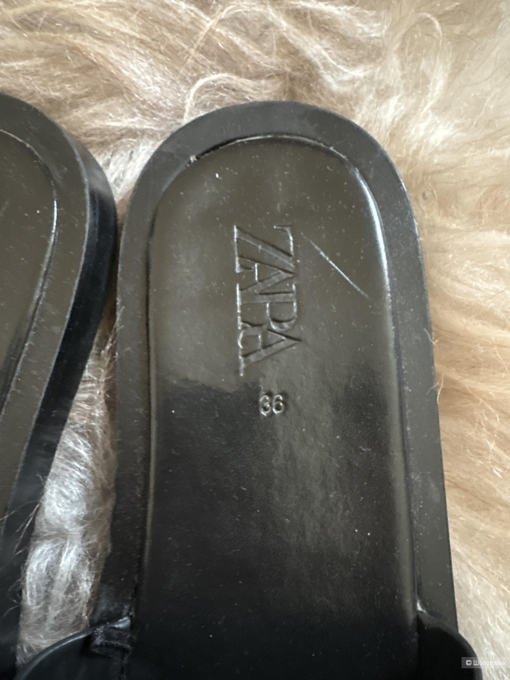 Шлепанцы Zara, размер 36
