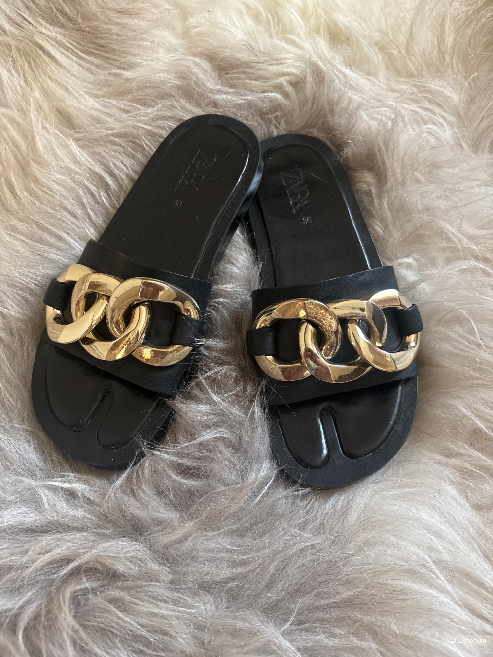 Шлепанцы Zara, размер 36