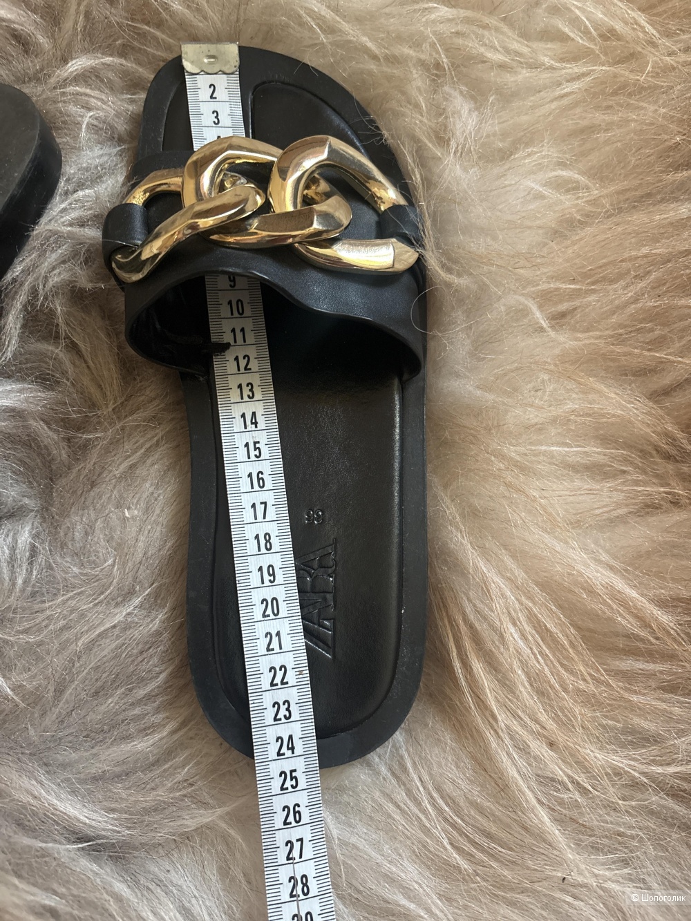 Шлепанцы Zara, размер 36