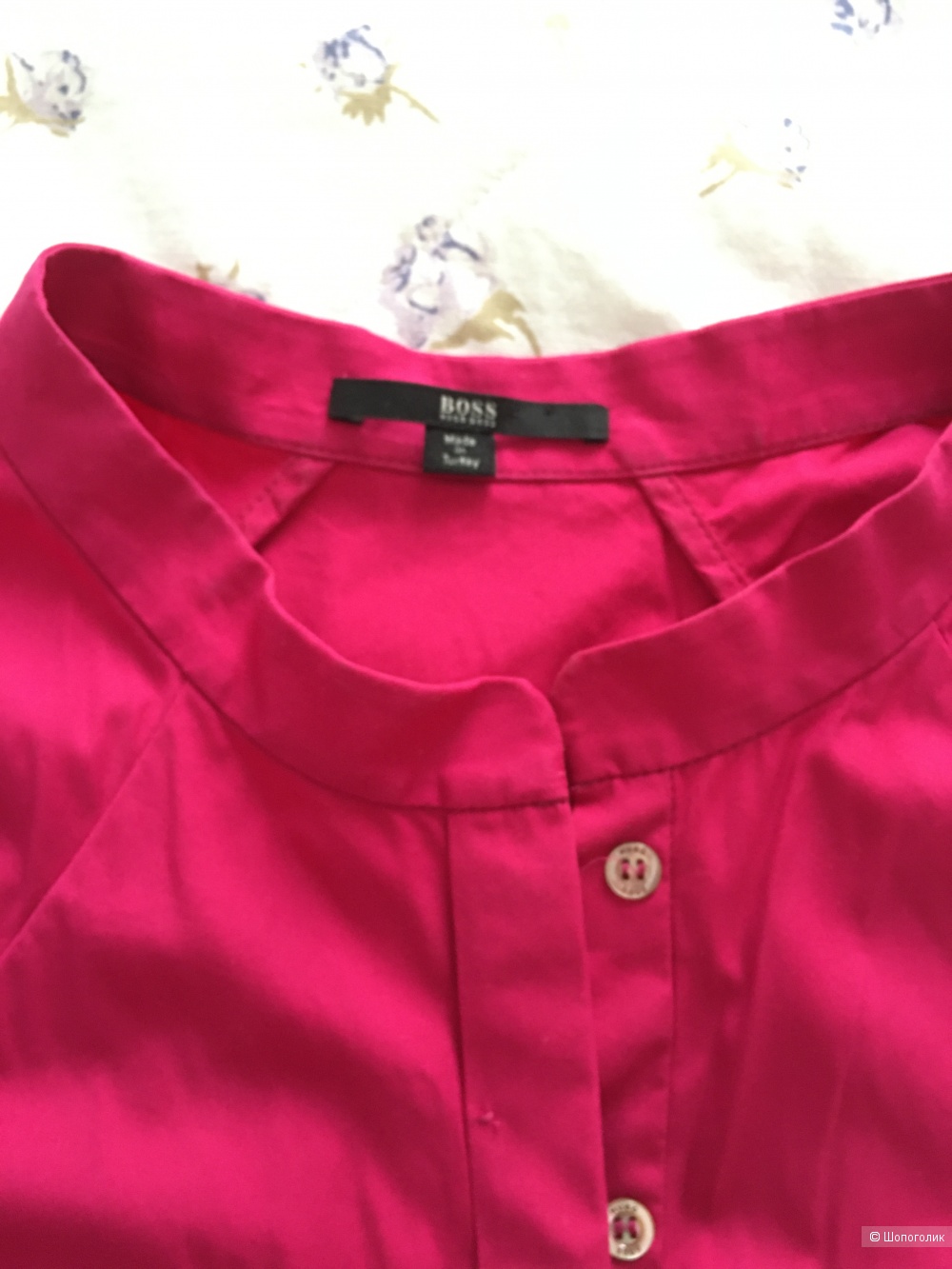 Платье hugo boss 46, цвет фуксия