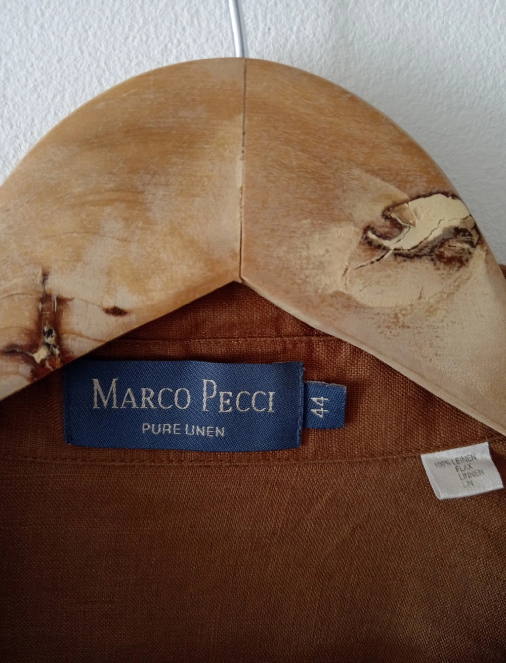 Льняная рубашка Marcо Pecci 50 размер