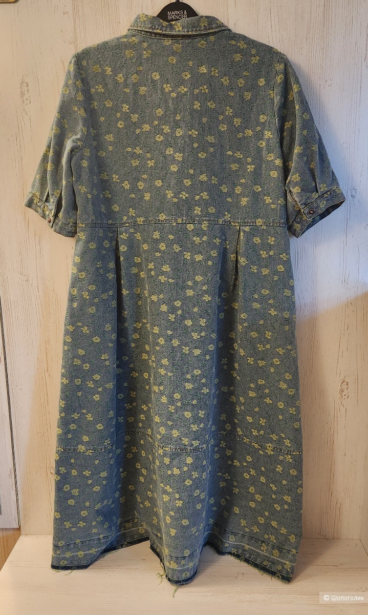 Платье джинсовое  Johnature. Размер XL